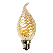 Лампа светодиодная Kink Light E14 6W 2700K золотая 098356-3,33