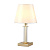 Настольная лампа Crystal Lux Nicolas LG1 Gold/White