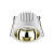 358692 SPOT NT21 251 белый/золото Светильник встраиваемый светодиодный IP20 LED 4000К 10W 100-265V KNOF