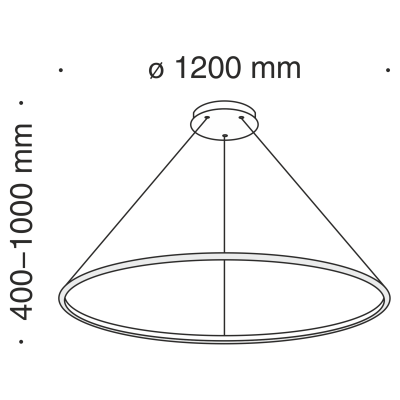 Подвесной светильник Maytoni MOD877PL-L70W