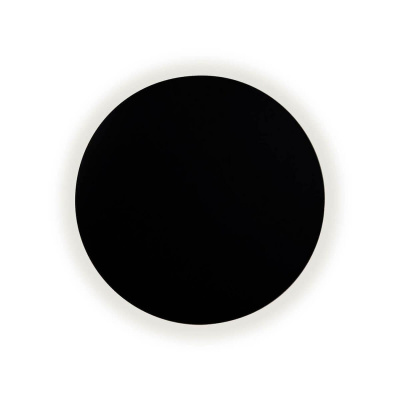 Светильник Затмение черный d25 h4,5 Led 9W (4000K)