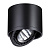 358814 OVER NT21 187 черный Светильник накладной светодиодный IP20 LED 18W 1600Лм 4000K 220V GESSO