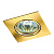 369107 SPOT NT09 307 матовое золото Встраиваемый светильник IP20 GX5.3 50W 12V QUADRO