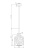 Подвесной светильник Maytoni MOD001PL-01GR