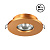 370803 SPOT NT22 286 матовое золото Светильник встраиваемый влагозащищенный IP44 GU10 50W 220V AQUA