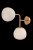 Настенный светильник (бра) Maytoni MOD221-WL-02-G