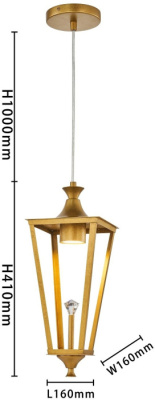 Подвесной светильник Lampion 4003-1P