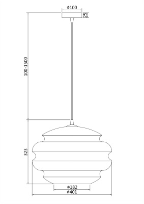 Подвесной светильник Maytoni P078PL-01CG