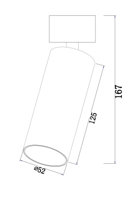 Потолочный светильник Technical C055CL-L12B3K